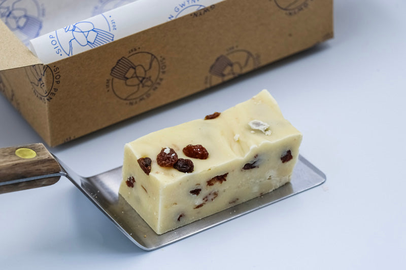 Rum and Raisin Home Made Welsh Butter Fudge