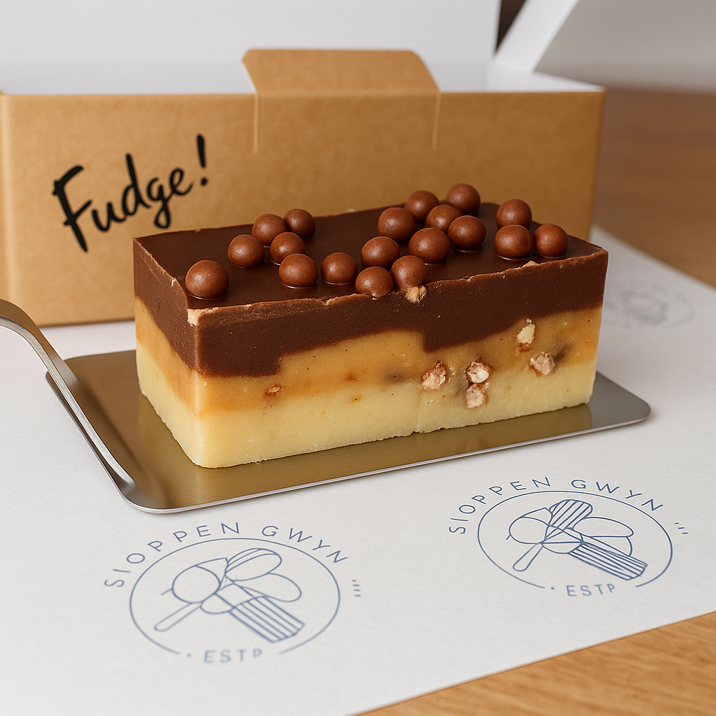 Millionaires Shortbread Home Made Welsh Butter Fudge